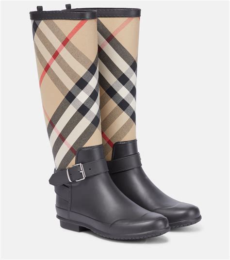 burberry nova rain boots|net a porter Burberry rain boots.